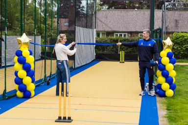Nets opening at Holmes Chapel Cricket Club
